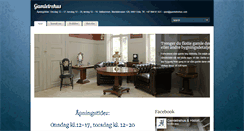 Desktop Screenshot of gamletrehus.com