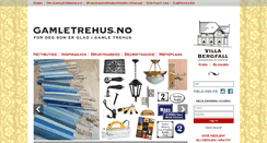 Desktop Screenshot of gamletrehus.no